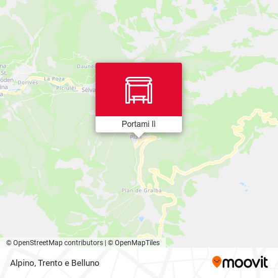 Mappa Alpino