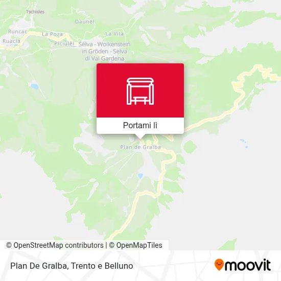 Mappa Plan De Gralba