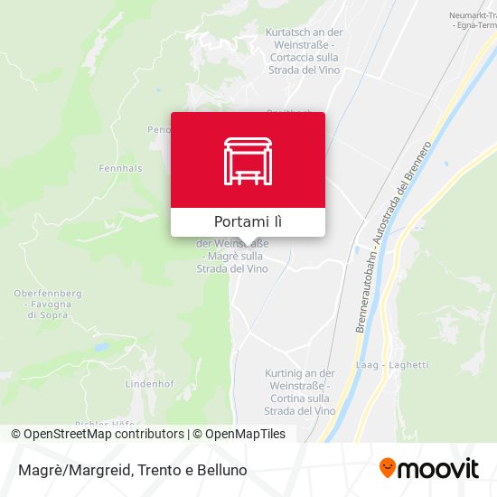 Mappa Magrè/Margreid