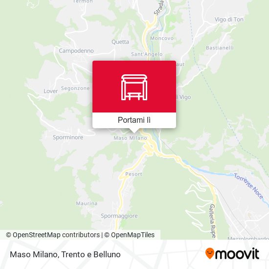 Mappa Maso Milano
