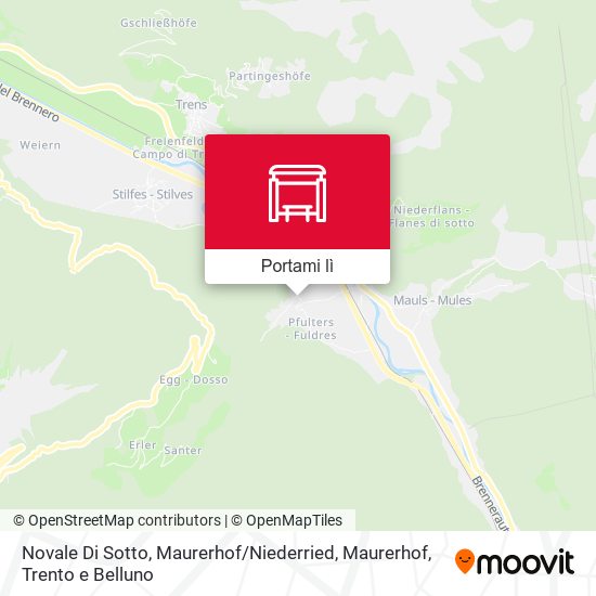 Mappa Novale Di Sotto, Maurerhof / Niederried, Maurerhof