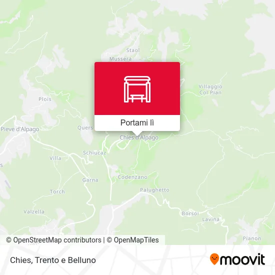 Mappa Chies
