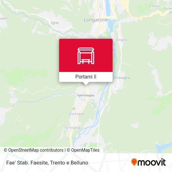 Mappa Fae' Stab. Faesite