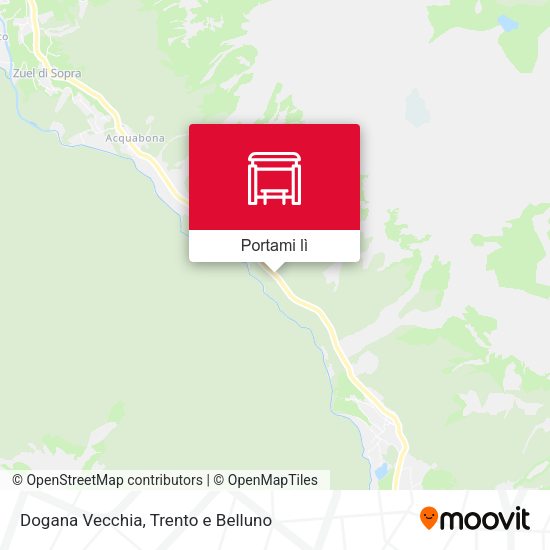 Mappa Dogana Vecchia