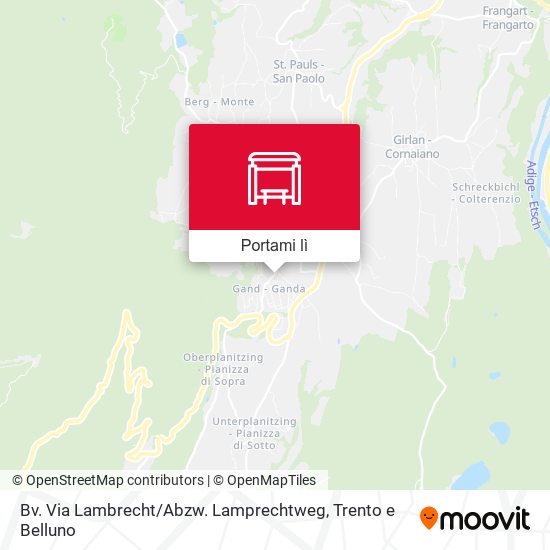 Mappa Bv. Via Lambrecht / Abzw. Lamprechtweg