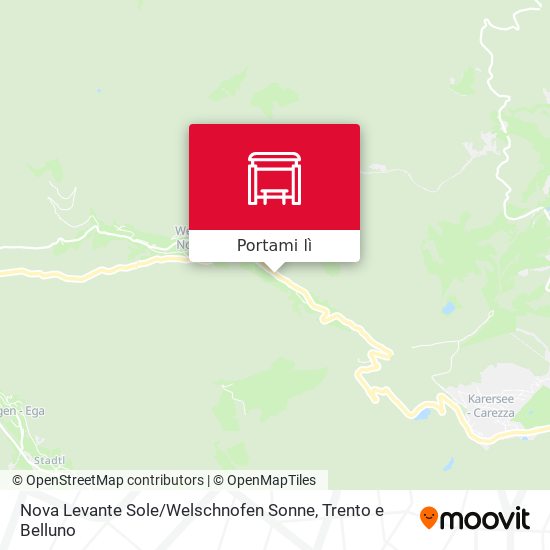 Mappa Nova Levante Sole / Welschnofen Sonne