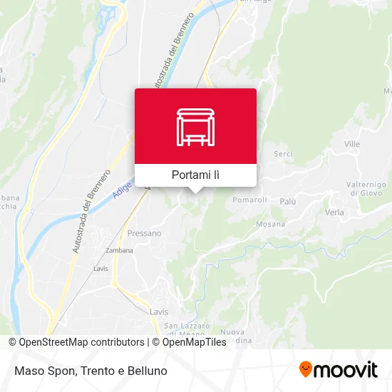 Mappa Maso Spon