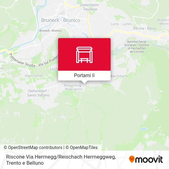 Mappa Riscone Via Herrnegg / Reischach Herrneggweg