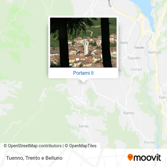Mappa Tuenno