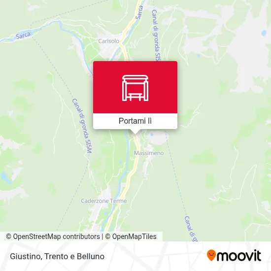 Mappa Giustino