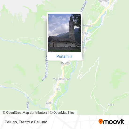 Mappa Pelugo