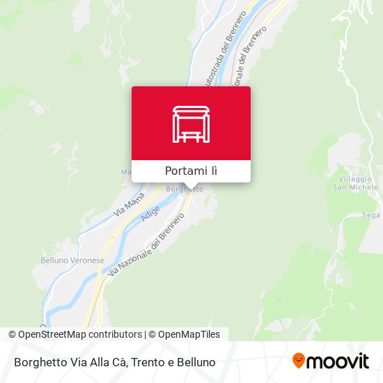 Mappa Borghetto Via Alla Cà