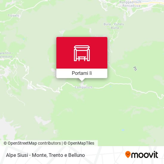 Mappa Alpe Siusi - Monte