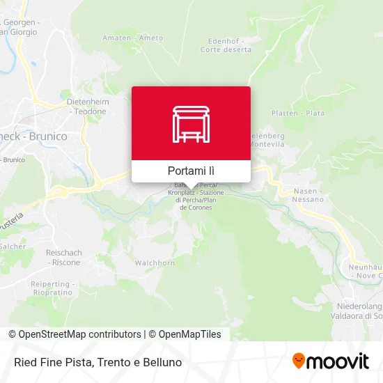 Mappa Ried Fine Pista