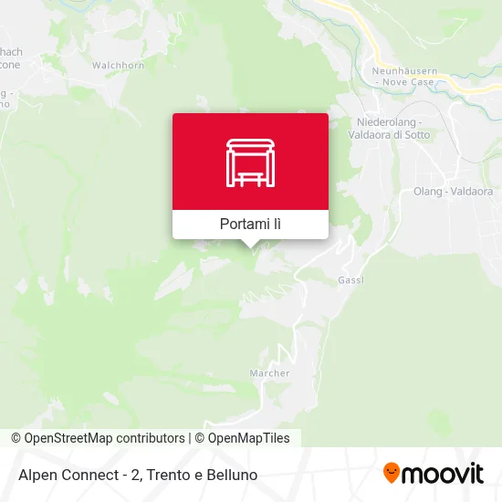 Mappa Alpen Connect - 2