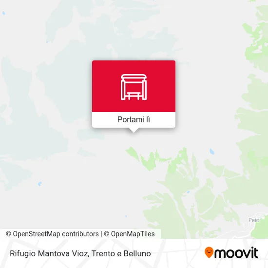 Mappa Rifugio Mantova Vioz