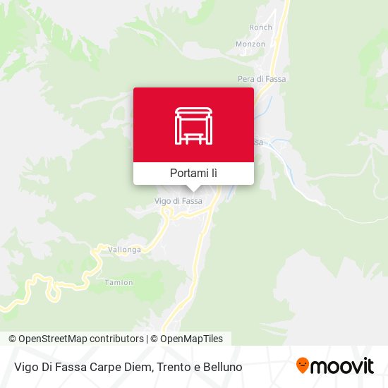 Mappa Vigo Di Fassa Carpe Diem