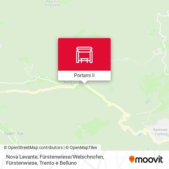 Mappa Nova Levante, Fürstenwiese / Welschnofen, Fürstenwiese