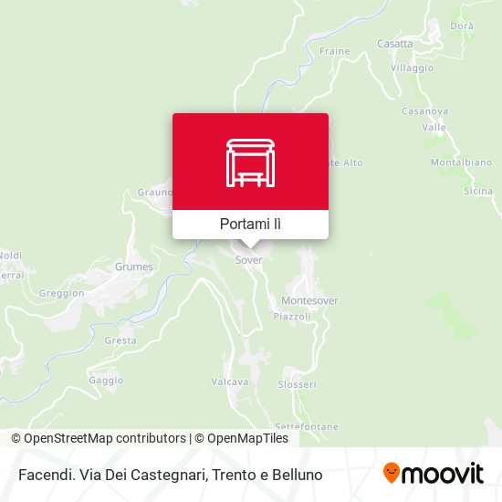 Mappa Facendi. Via Dei Castegnari