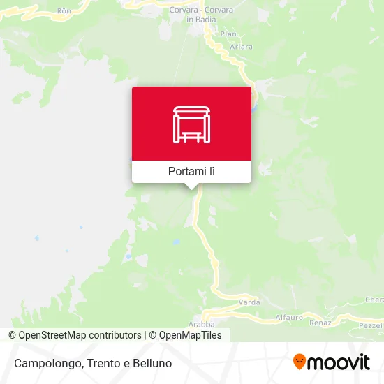 Mappa Campolongo