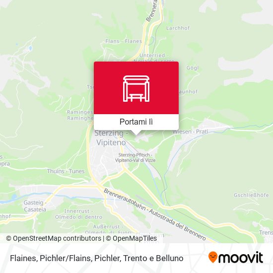 Mappa Flaines, Pichler / Flains, Pichler