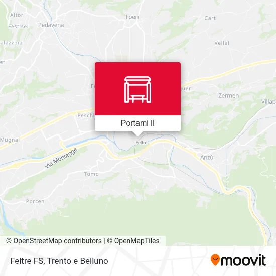 Mappa Feltre FS