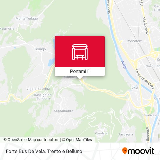 Mappa Forte Bus De Vela
