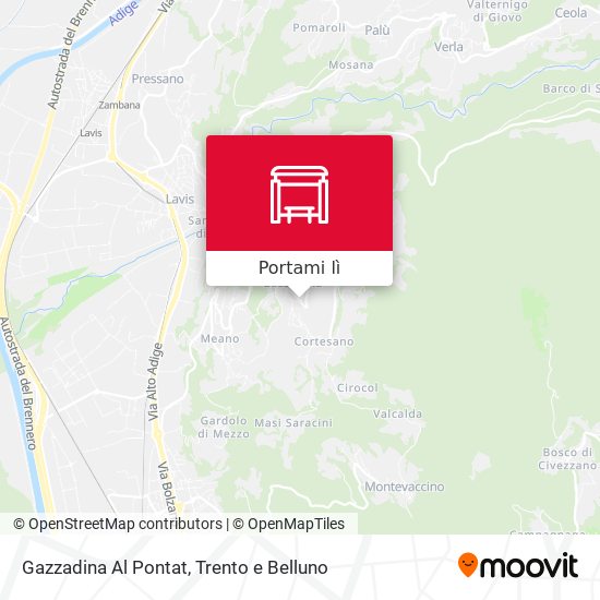 Mappa Gazzadina Al Pontat
