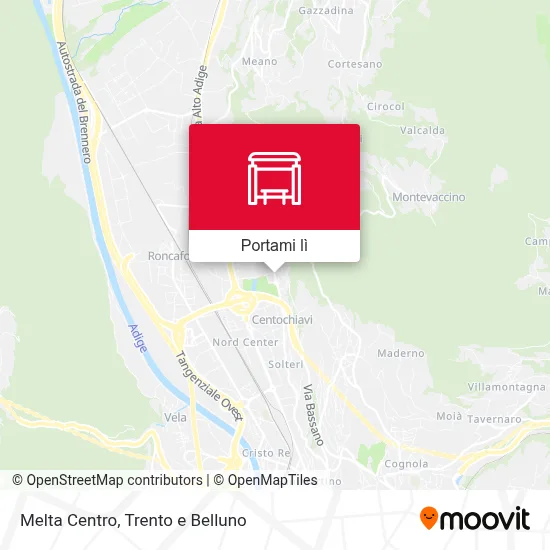 Mappa Melta Centro