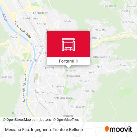 Mappa Mesiano Fac. Ingegneria