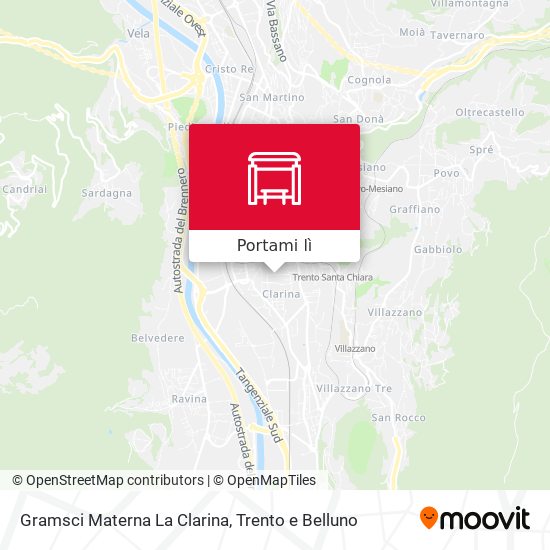 Mappa Gramsci Materna La Clarina