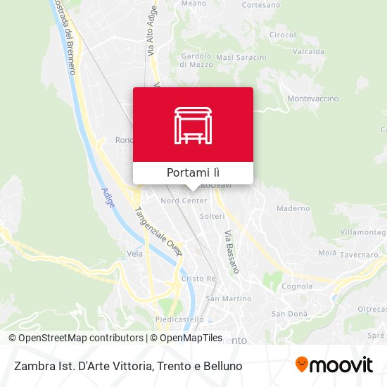 Mappa Zambra Ist. D'Arte Vittoria