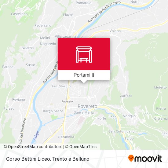 Mappa Corso Bettini Liceo