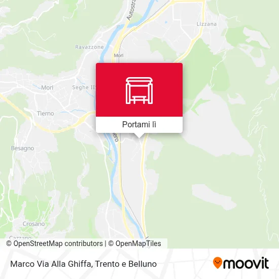 Mappa Marco Via Alla Ghiffa