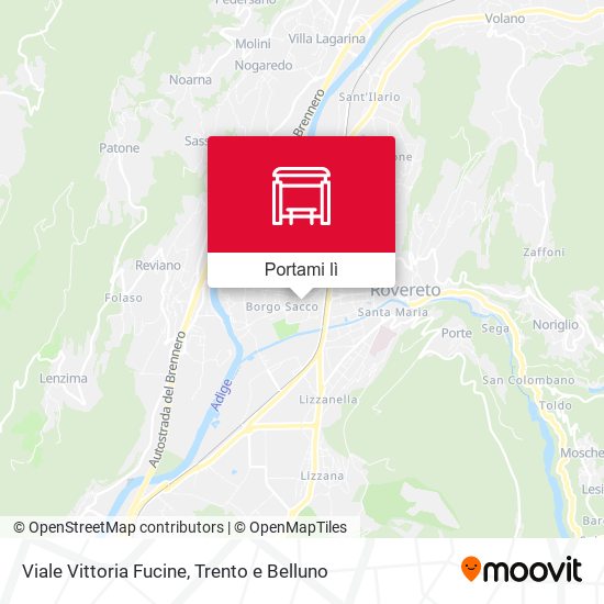 Mappa Viale Vittoria Fucine