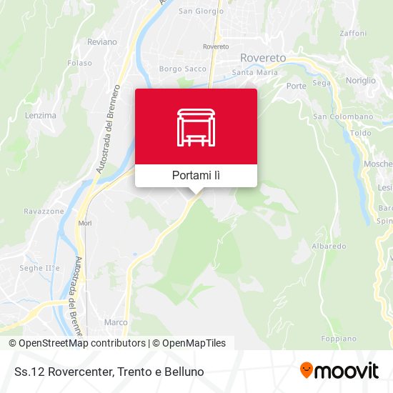 Mappa Ss.12 Rovercenter