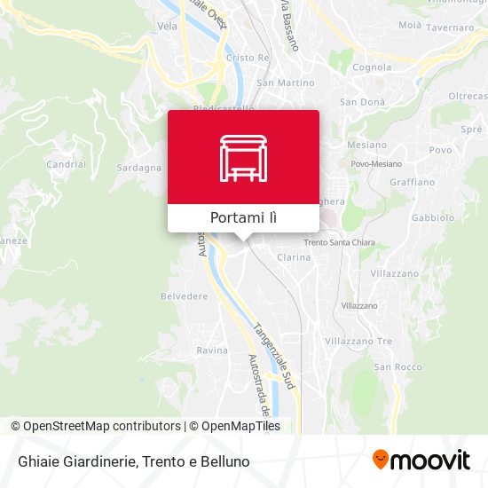 Mappa Ghiaie Giardinerie