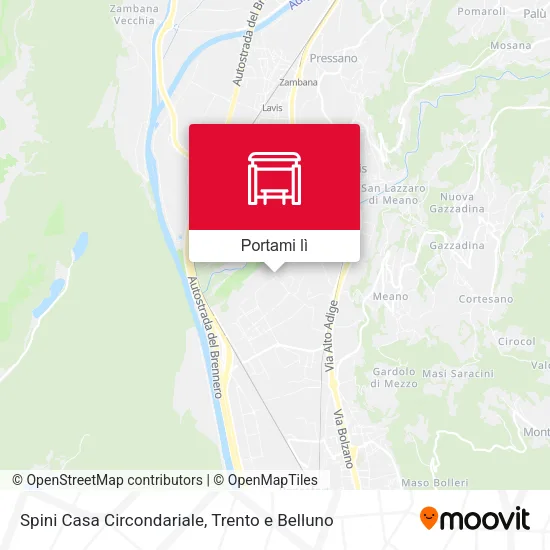 Mappa Spini Casa Circondariale