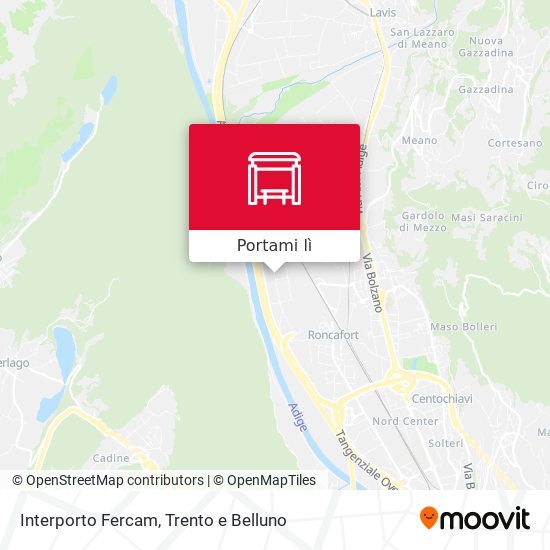 Mappa Interporto Fercam