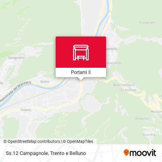Mappa Ss.12 Campagnole