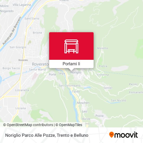 Mappa Noriglio Parco Alle Pozze