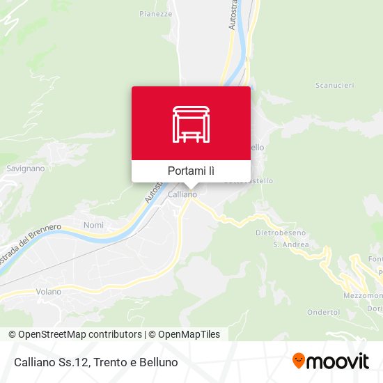 Mappa Calliano Ss.12