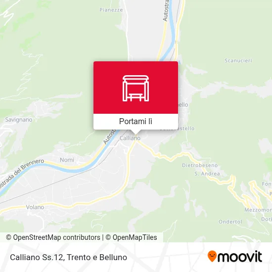 Mappa Calliano Ss.12