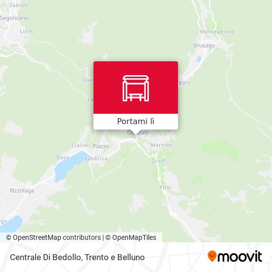 Mappa Centrale Di Bedollo