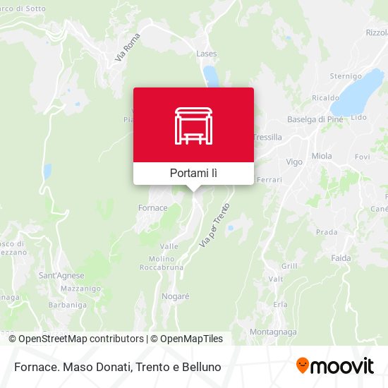 Mappa Fornace. Maso Donati