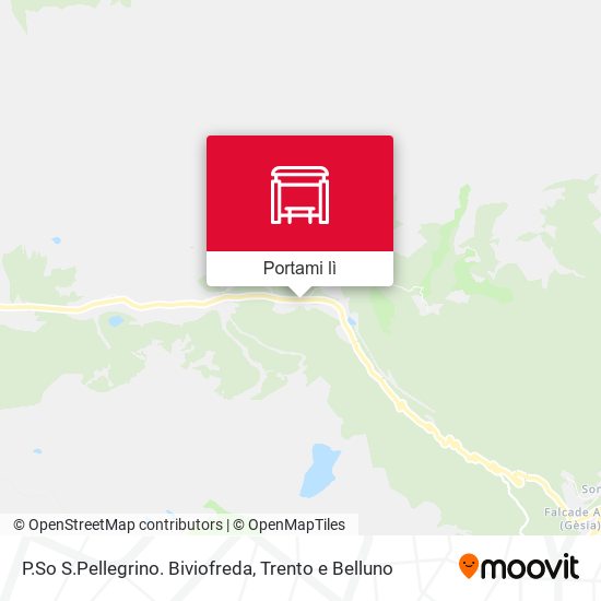 Mappa P.So S.Pellegrino. Biviofreda
