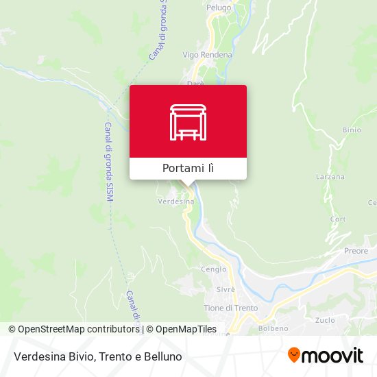Mappa Verdesina Bivio