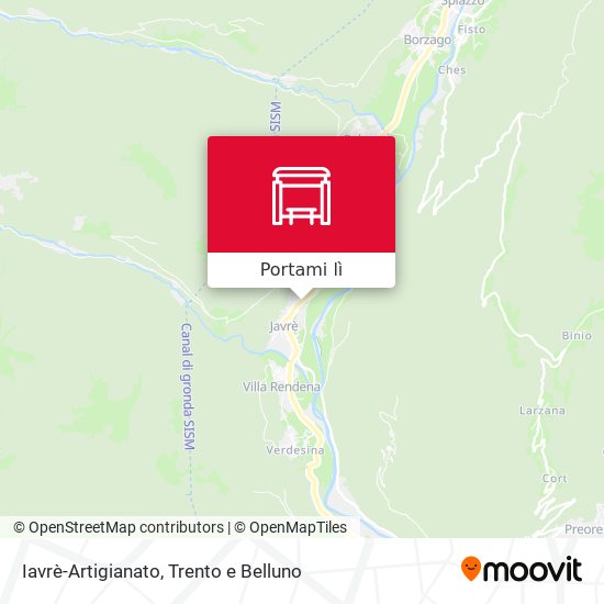 Mappa Iavrè-Artigianato