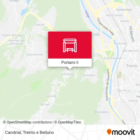 Mappa Candriai