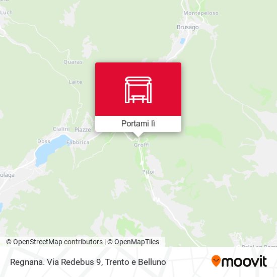 Mappa Regnana. Via Redebus 9